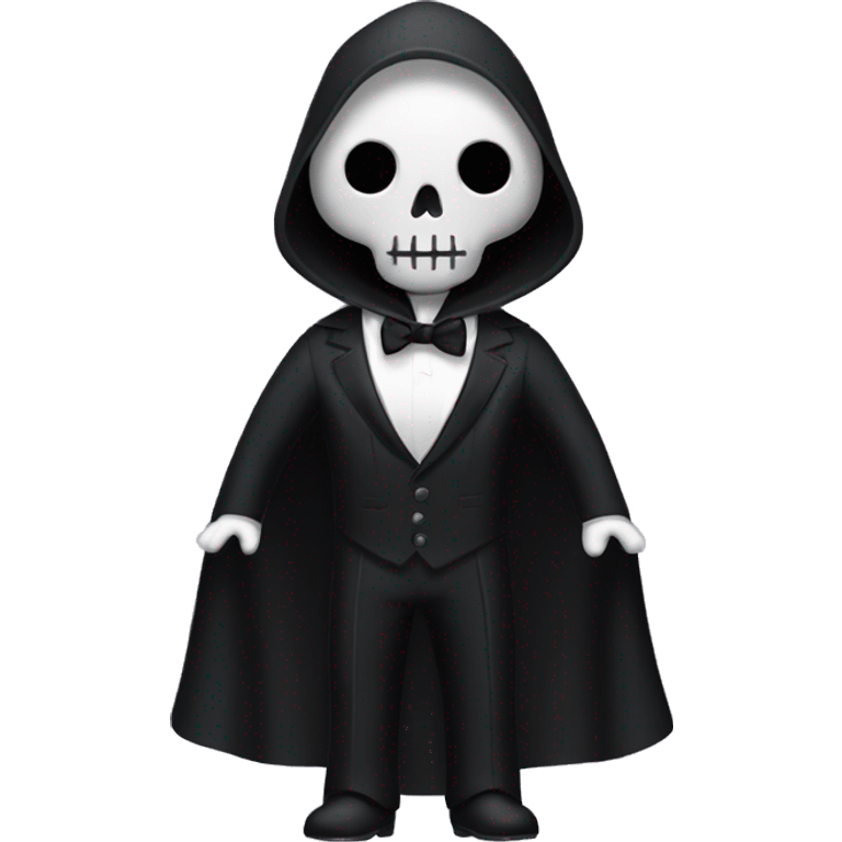 TUXEDO FANCY GRIM REAPER  emoji