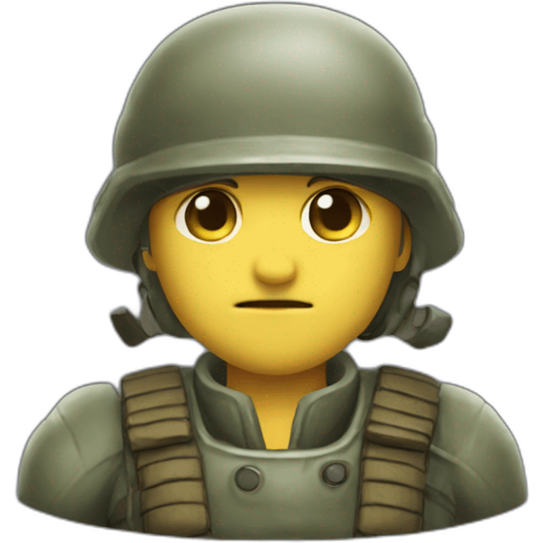 The Metal Slug X soldier emoji