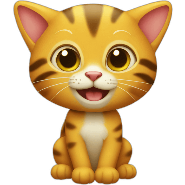 Mangue et chat  emoji