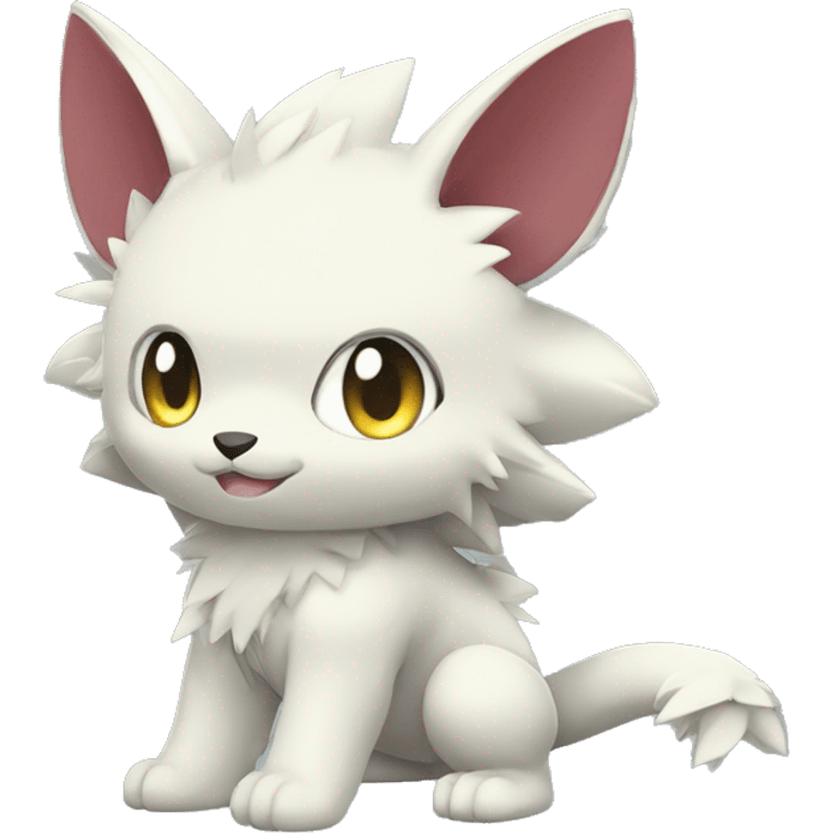 cute cool edgy beautiful shiny pretty Digimon-Fakemon-animal full body emoji