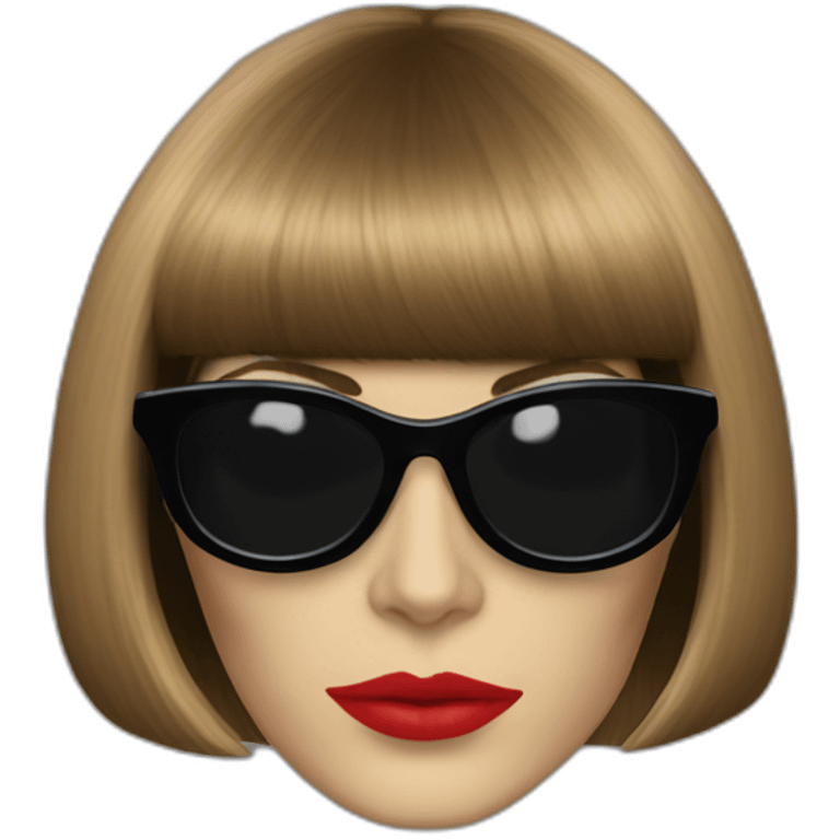 Anna wintour Dart Fener mask emoji