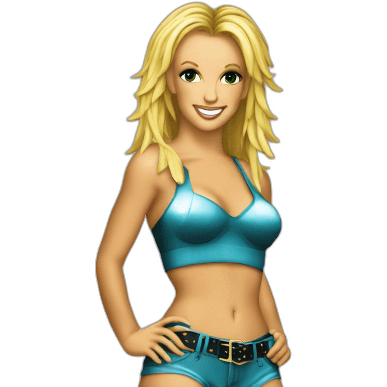 Britney Spears MTV VMA 2001 emoji