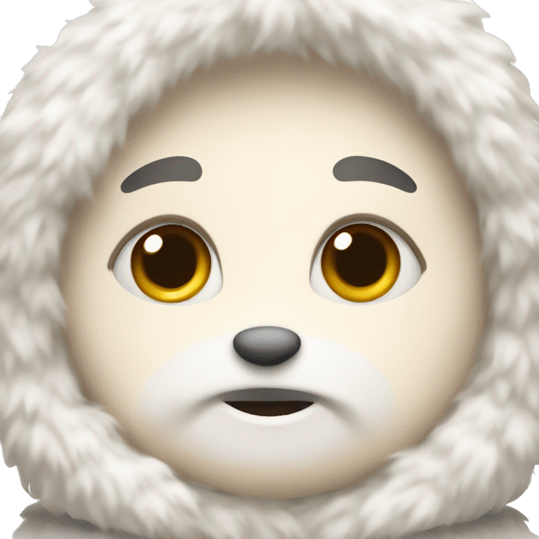 white fluffy porridge emoji