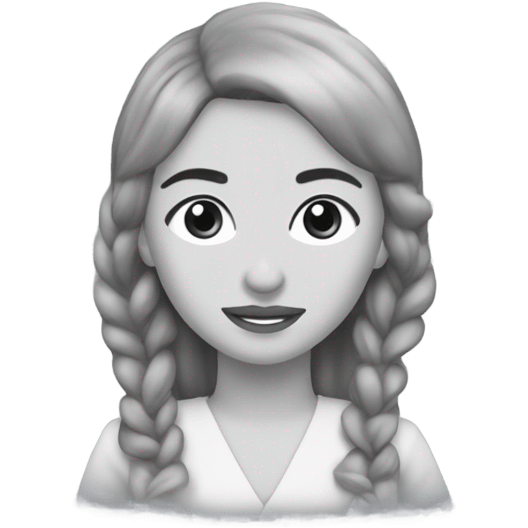 Moño rosita de seda emoji