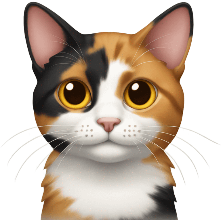 calico cat emoji