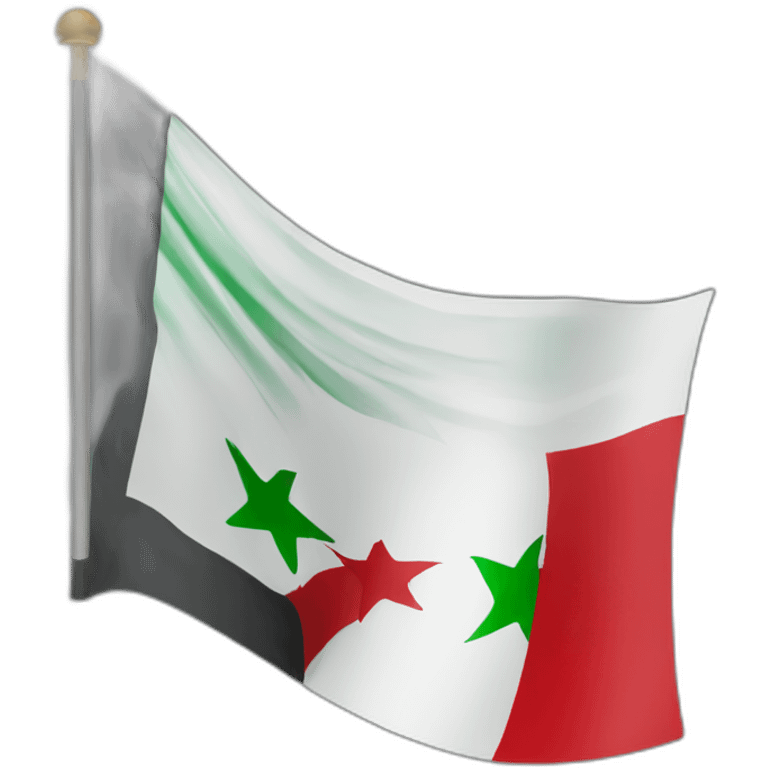 free syria flag emoji