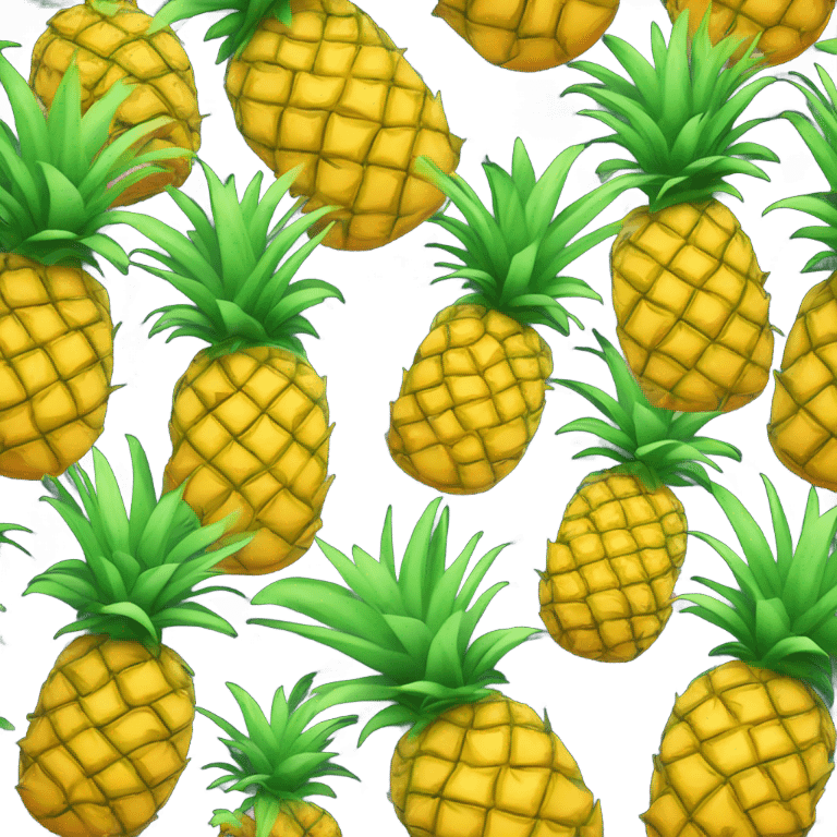 Upside down pineapple emoji