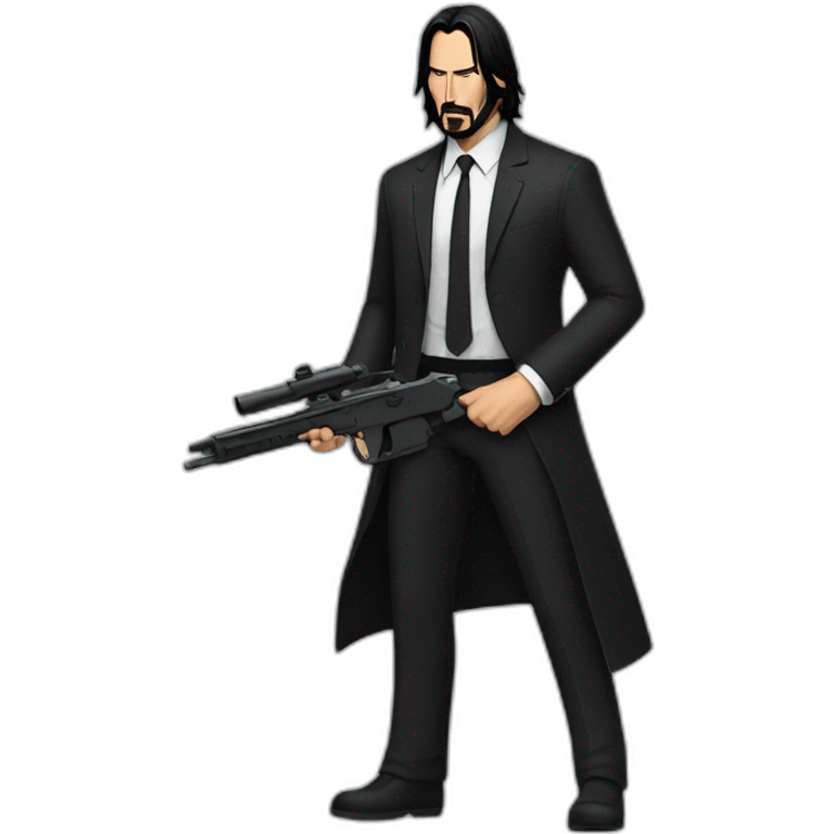 John wick, -guns emoji