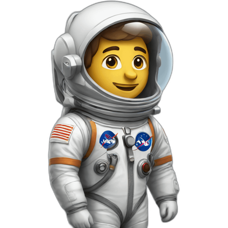 male astronaut emoji