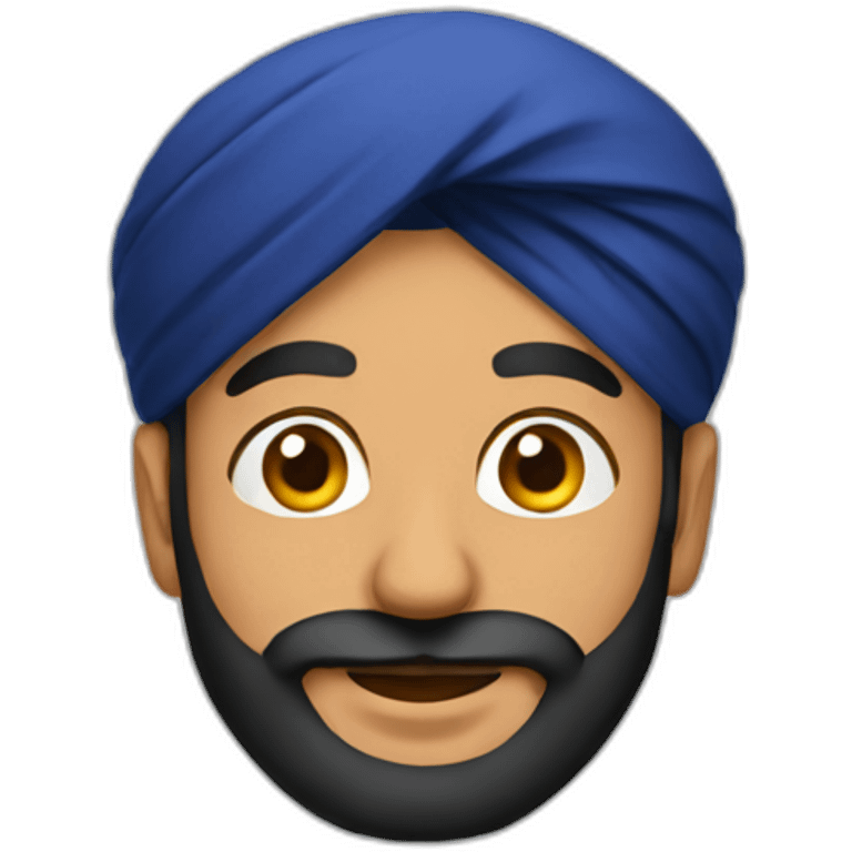 punjabi man emoji