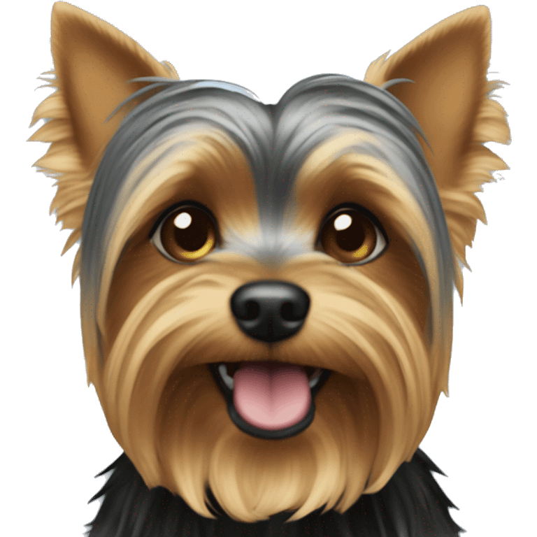 Yorkie dog mischief crook emoji