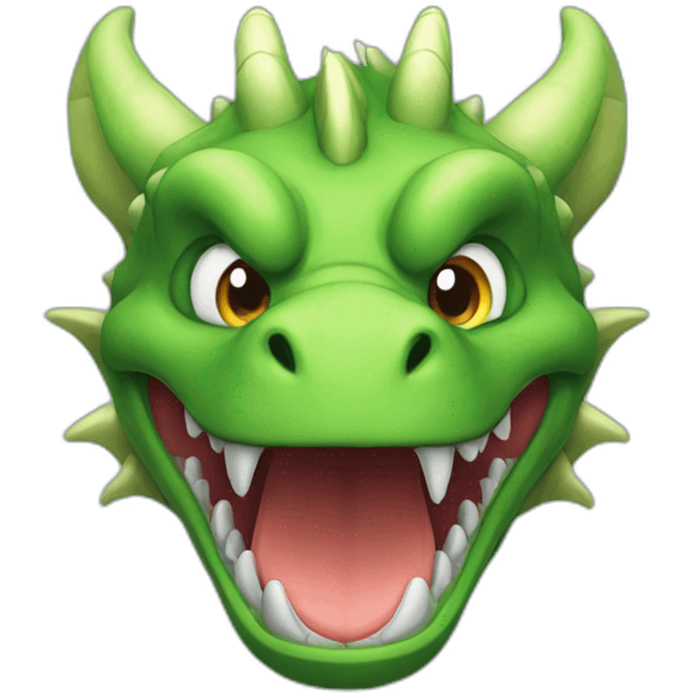 A gamer dragon emoji