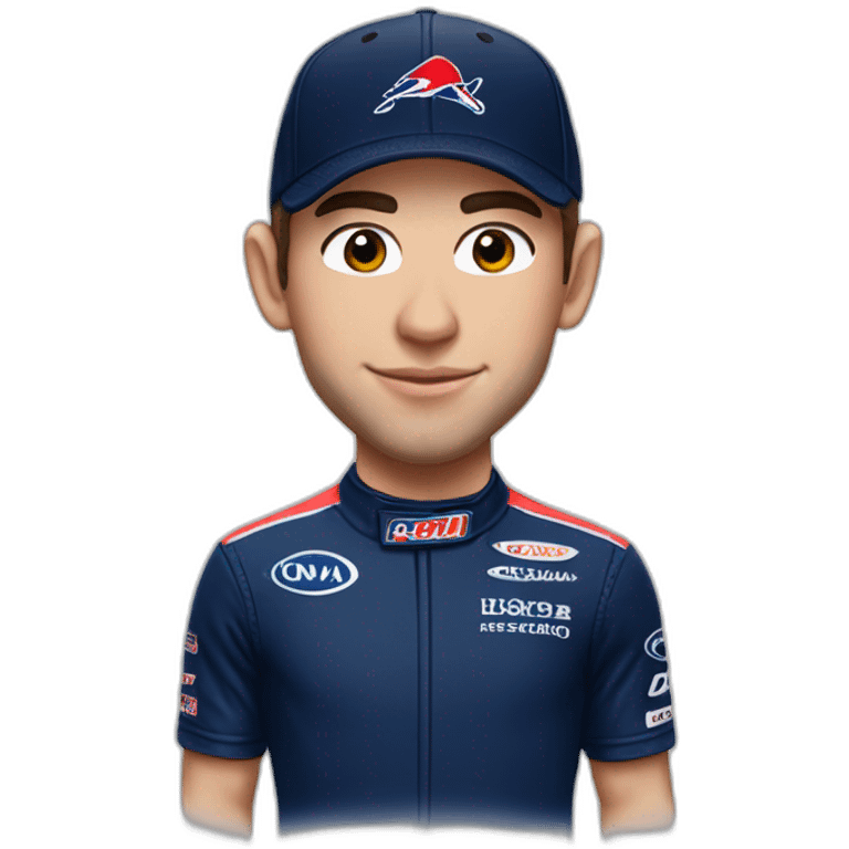 Ultra realistic pierre gasly emoji