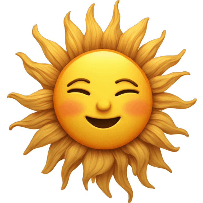 Sun emoji