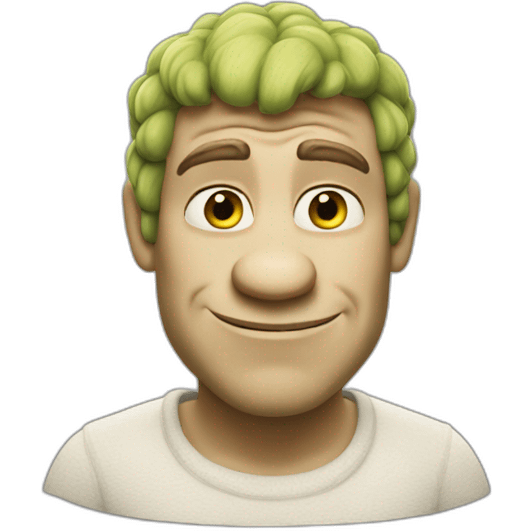 white-shrek emoji