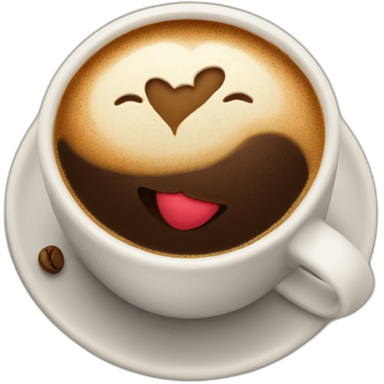 Coffee love emoji