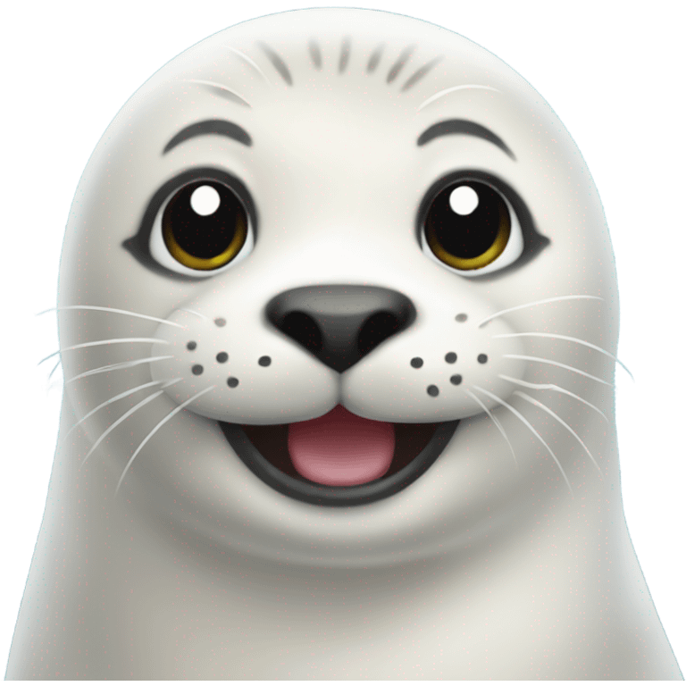 Happy seal emoji