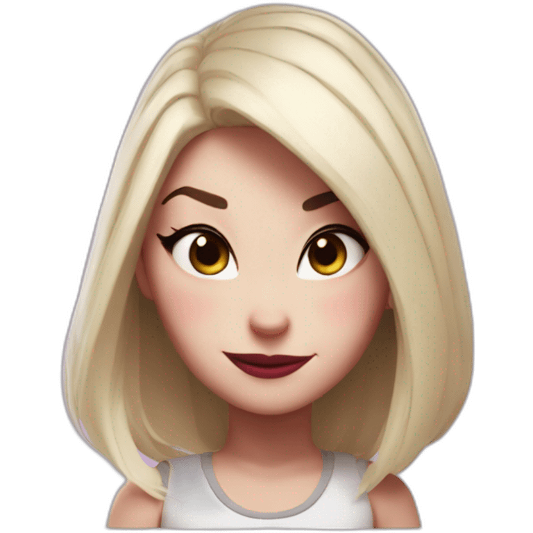 spider gwen from spiderverse emoji