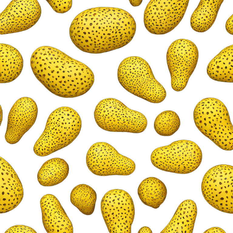 Yayoi Kusama Patate douce emoji