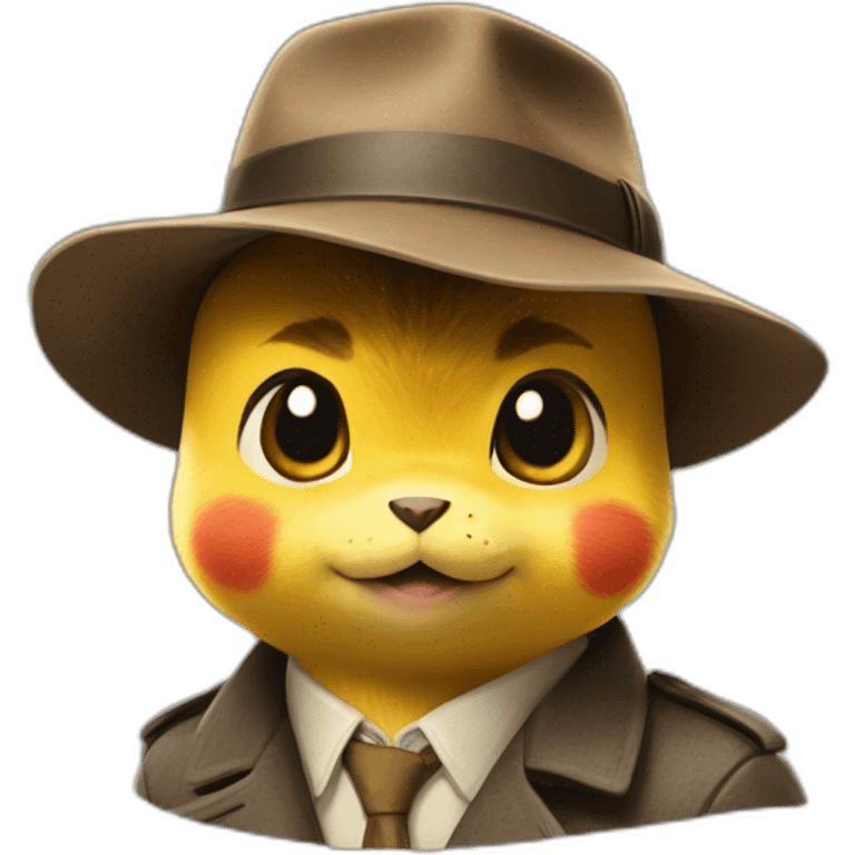 Detective pikachu emoji