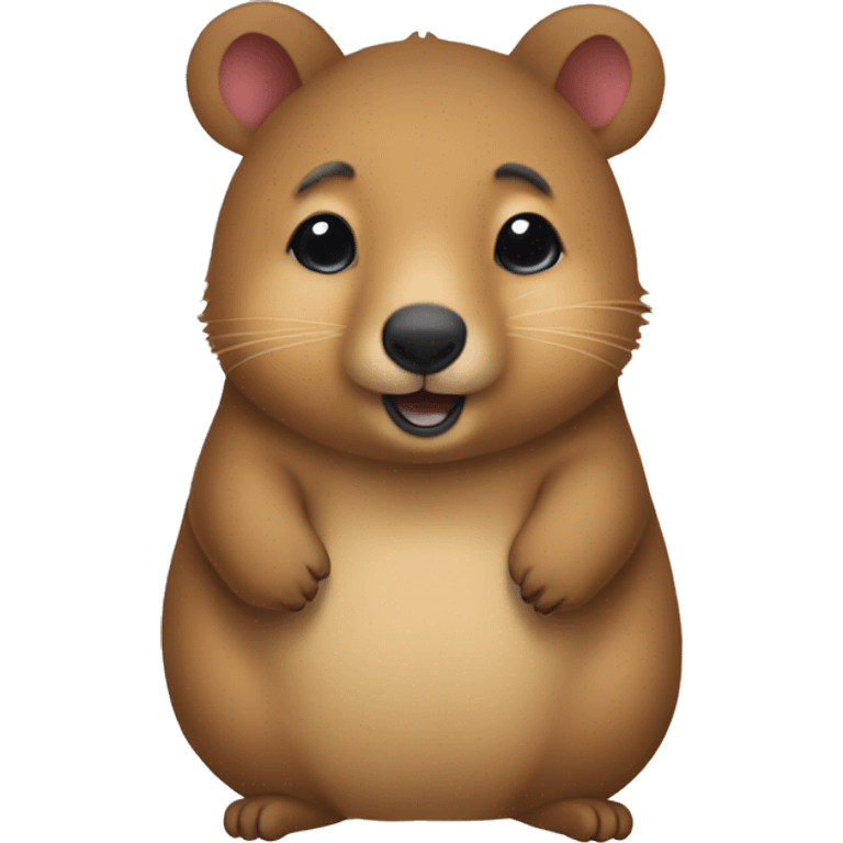 Quokka with love emoji