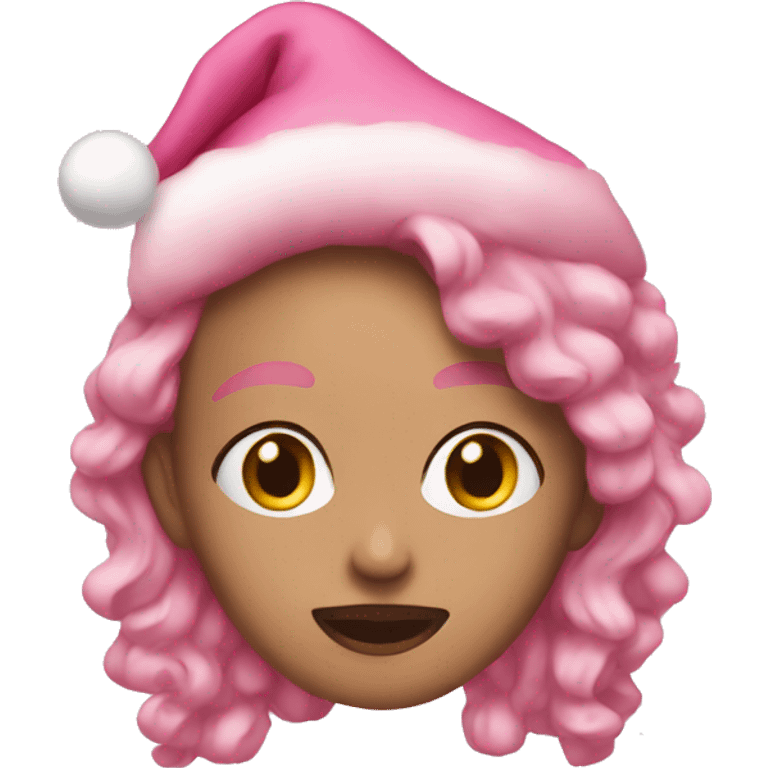 Pink Christmas  emoji