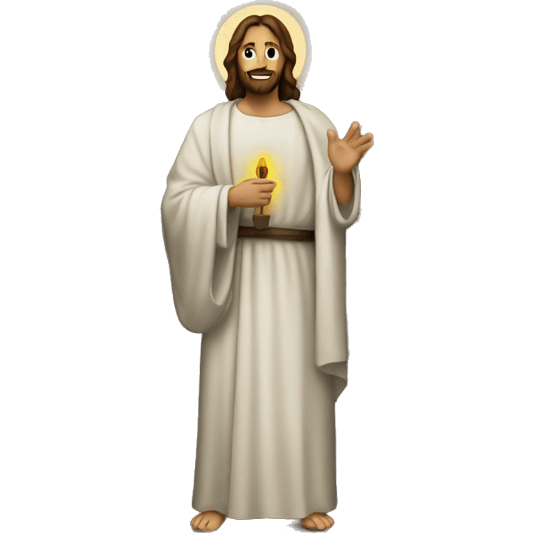 Un Jesucristo continuo e itinerante  emoji