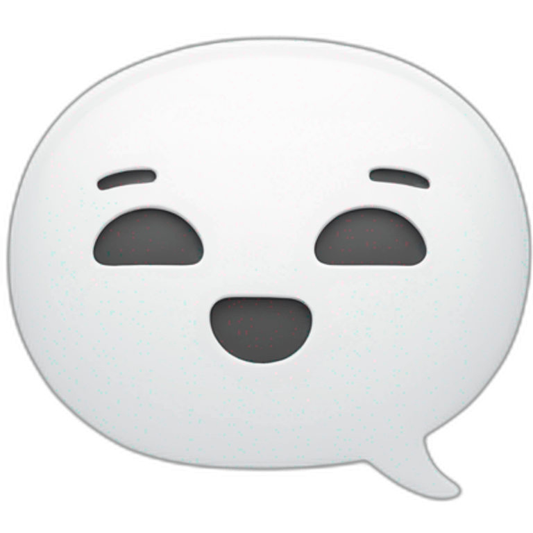 speech bubble emoji