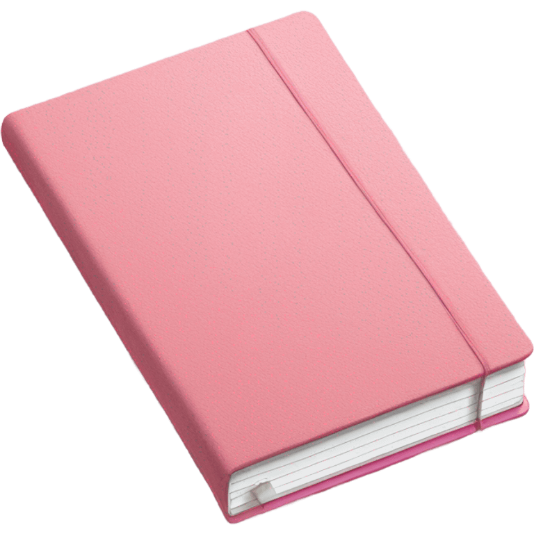 pink notebook emoji