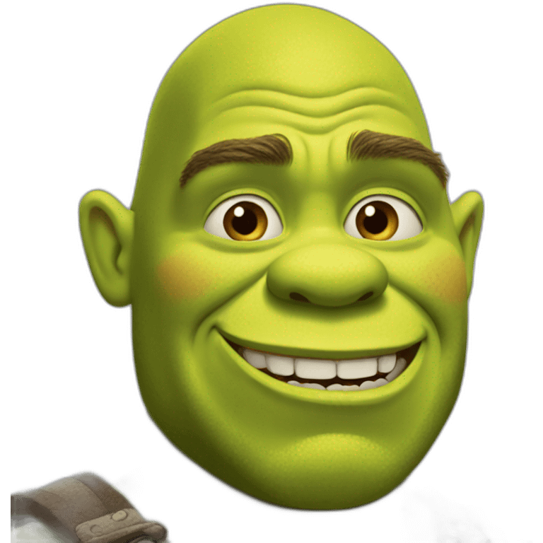 Shrek qui fait caca emoji