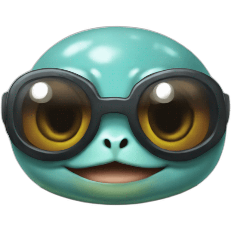 squirtle with sunglasses emoji