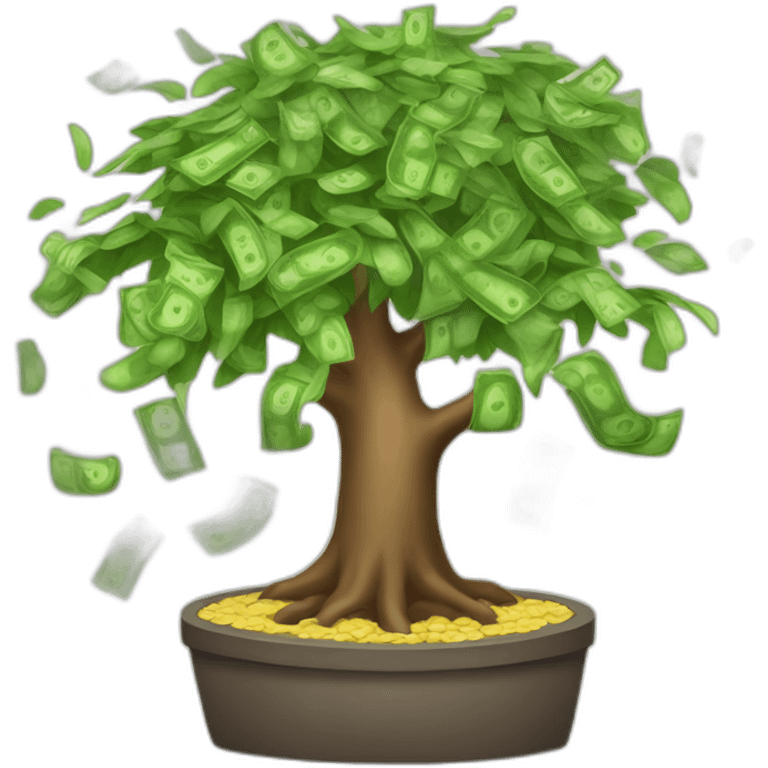 Money tree emoji