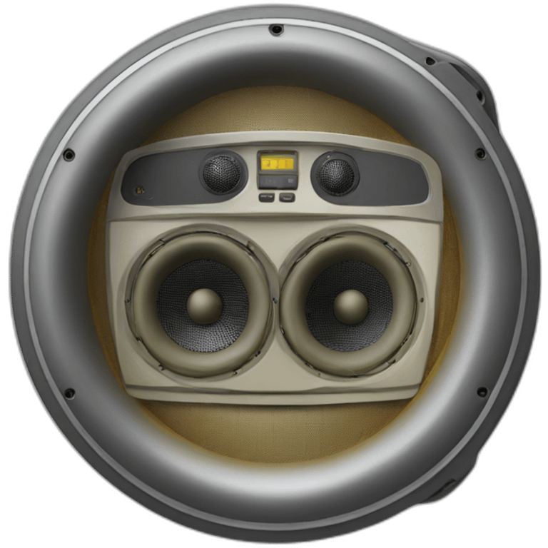 Bass subwoofer emoji