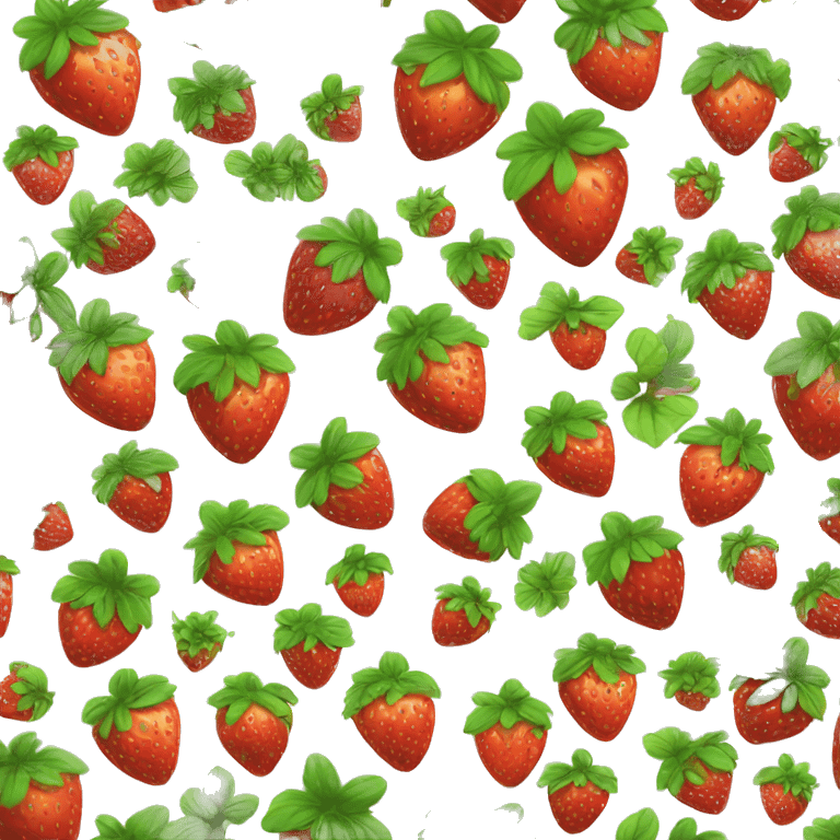 strawberry bush emoji