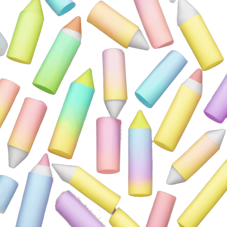 Pastel Text Highlighters  emoji