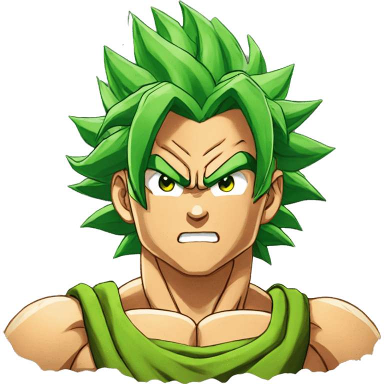 Broly dragon ball emoji