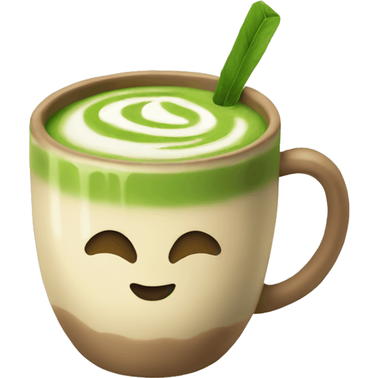 matcha latte  emoji