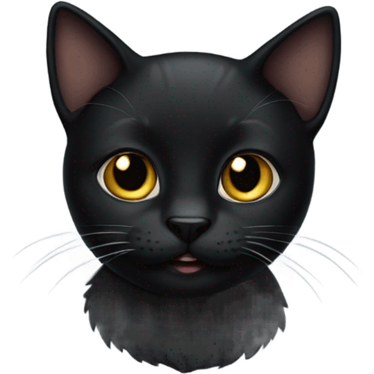 Black cat emoji