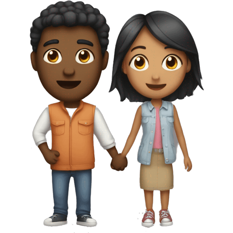 boyfriend and girlfriend in love  emoji