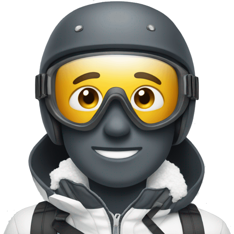 snowboard winter vibe emoji