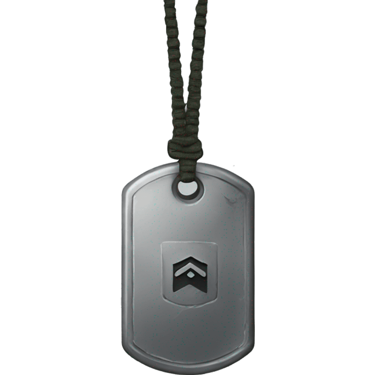 military dogtag  emoji