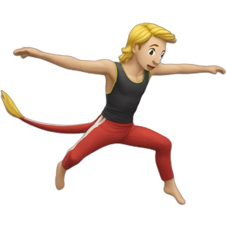 Salto arrière emoji