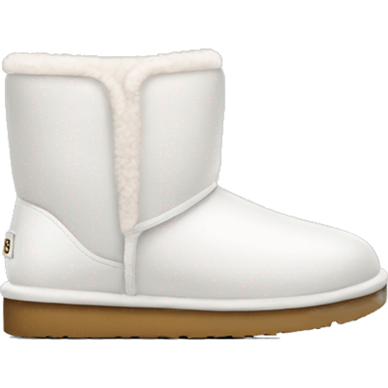 White ugg shoes emoji