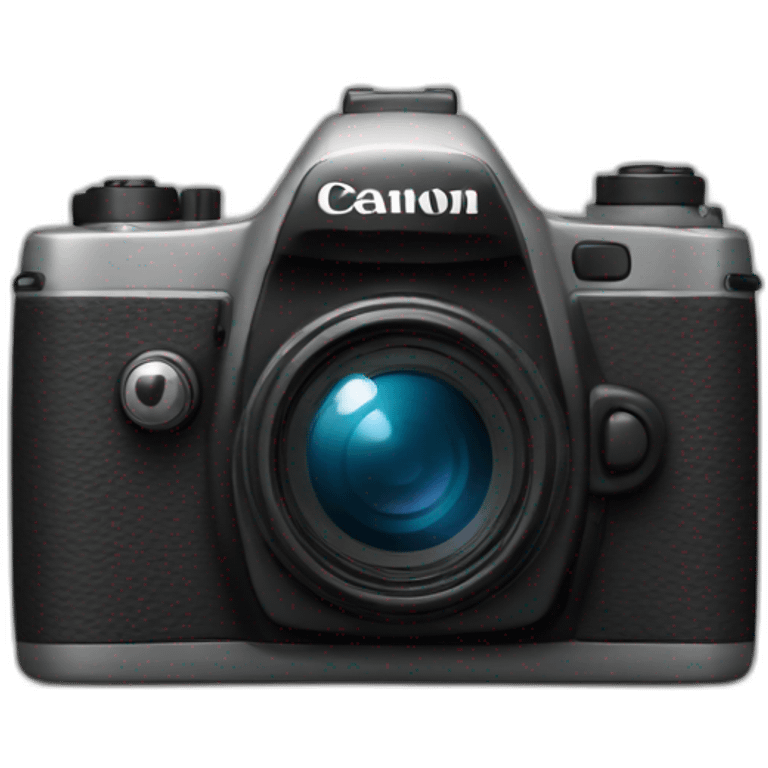 Camera canon emoji