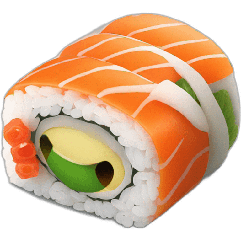 sushi-happy emoji