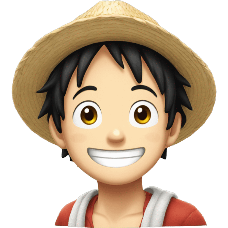 smiling luffy emoji