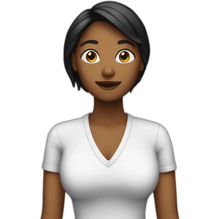 a woman soaul emoji