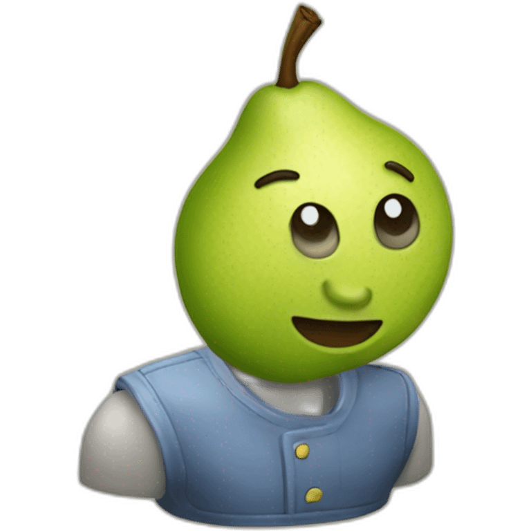 Se Fendre la poire emoji