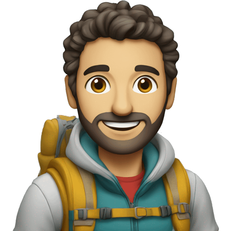 a turkish guy mountaineer emoji