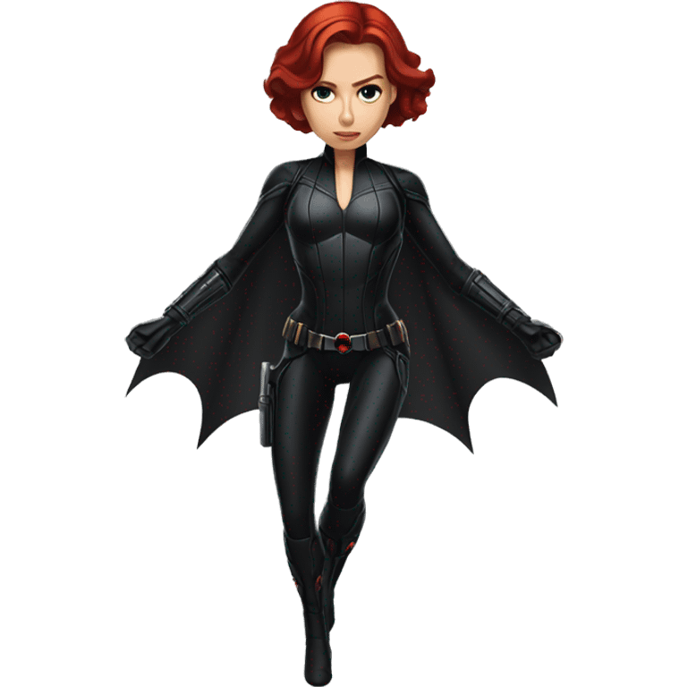 Marvel Black widow simbol emoji